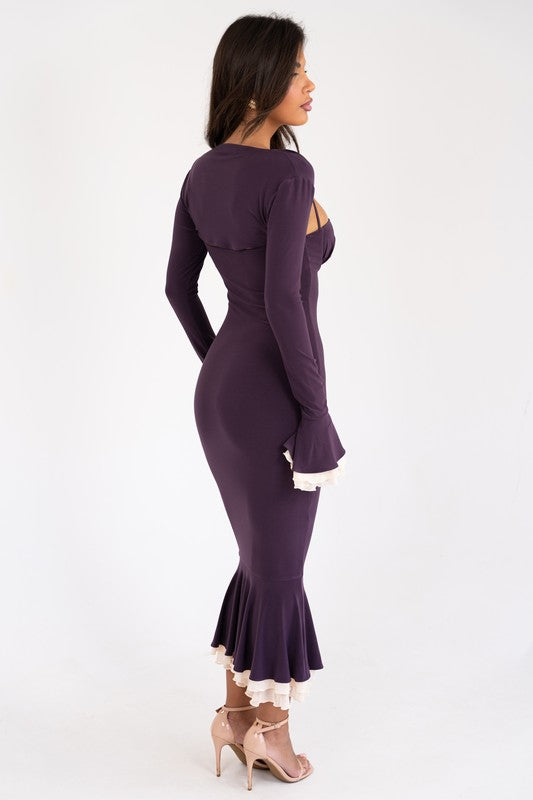 Kimberly Purple dress