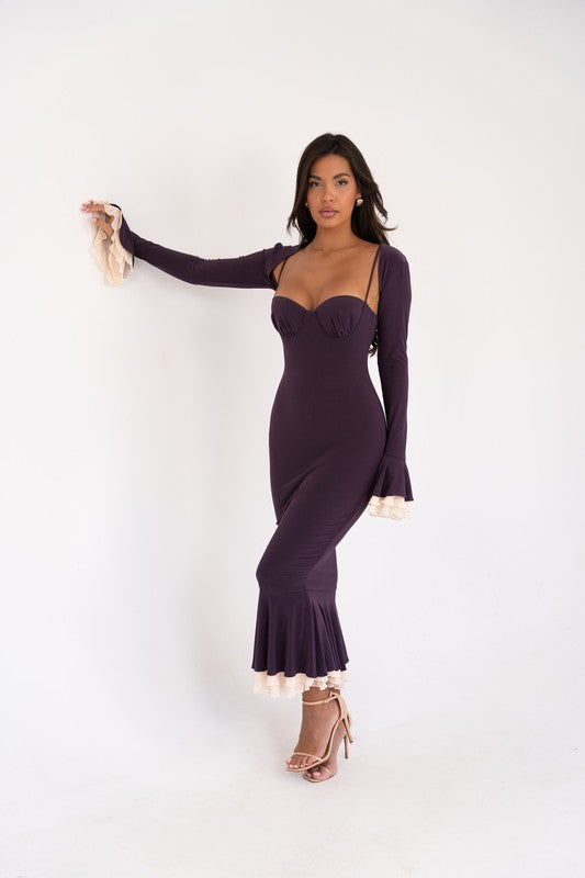 Kimberly Purple dress