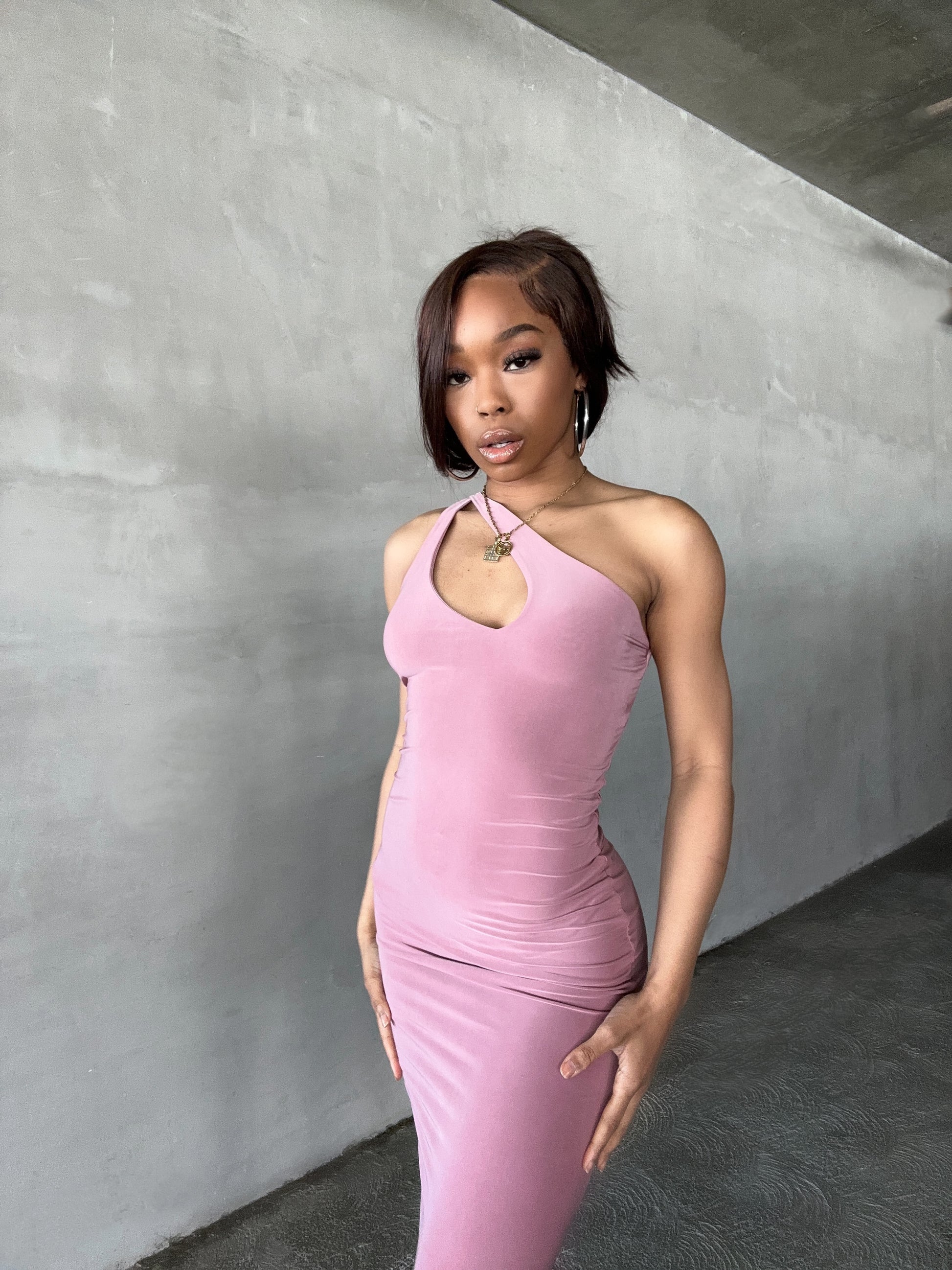 Made You Blush Midi Dress - Miss Londyn