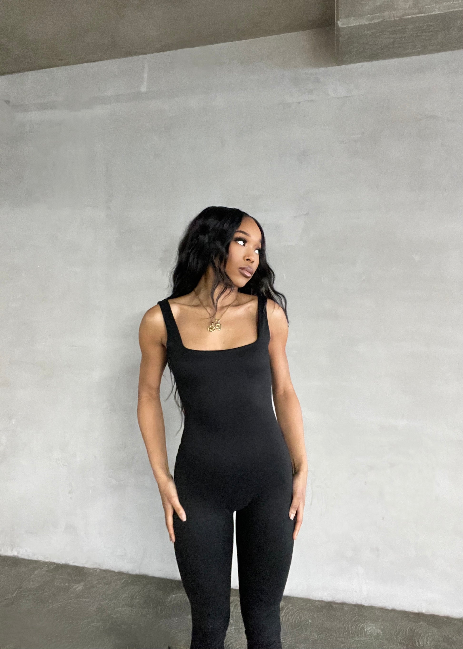 Snatched Jumpsuit- Black - Miss Londyn