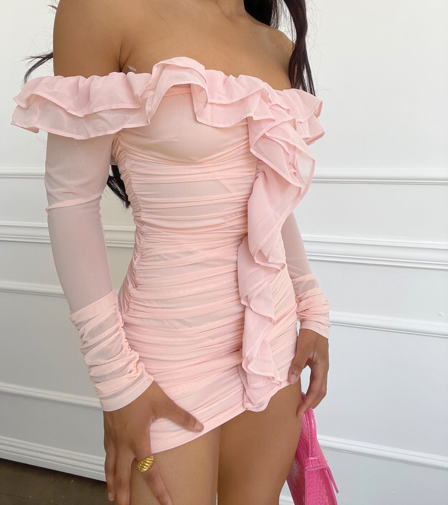 Penelope Pink Dress - Miss Londyn